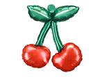 Foil Balloons Cherries for Garlands, 28x31 cm, mix