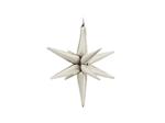 Folieballon 3D Ster, 50cm, beige