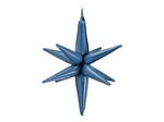 3D foil balloon Star, 105cm, navy blue