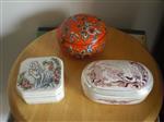 3 Deksel bakjes Vintage