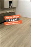 *ALL IN 1 DEAL* Laminaat Trend Oak Brown D3128 8mm 4V