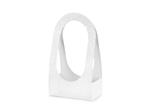 Bloembak, 21,6 x 11,7 x 38,5 cm, wit
