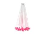 Sluier met kwastjes, roze