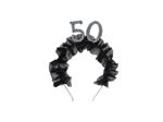 Haarband 50 met franje en parels