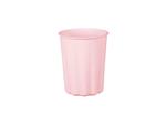 Plastic bekers Frill, 220 ml, roze