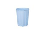 Falbanka plastic bekers, 220 ml, blauw