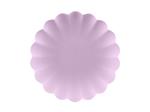 Plastic plates Frill, 22 x 22 cm, violet