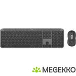 Logitech MK950 Signature Slim toetsenbord Inclusief muis Kantoor RF-draadloos + Bluetooth QWERTY US