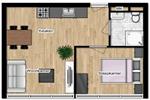 Appartement Kloekhorststraat in Assen