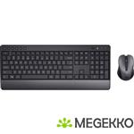 Trust Trezo Comfort Draadloos Toetsenbord en Muis AZERTY Zwart