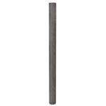 vidaXL Gaas 100x500 cm roestvrij staal zilverkleurig