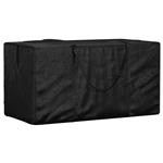 vidaXL Opbergtas voor tuinkussens 150x75x75 cm polyetheen zwart