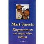 Rugnummers en ingevette benen