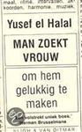 Man zoekt vrouw om hem gelukkig te maken