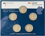 Duitsland 2 Euro 2023 'Hamburg' BU