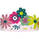 Bloemen Kroon Gekleurd Papier 6st