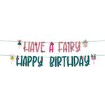 Happy Birthday Letterslinger Have A Fairy 1,5m
