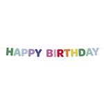 Happy Birthday Letterslinger Gekleurd 4m