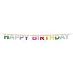 Letterbanner Wood Stripetastic /1,7m