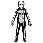 Halloween Jumpsuit Zwart Kind Skelet
