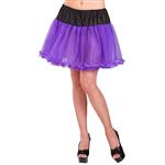 PETTICOAT ZWART/PAARS