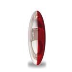 Jokon Markering SPL2010 Ovaal Opbouw Rood/Wit Wit Frame 12/24V