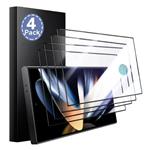 4-Pack Samsung Galaxy S23 Ultra Screen Protector - 9H Film Gehard Glas