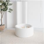Ballenbad - Boucle - 90x40cm - Wit Excl ballen