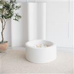 Ballenbad - Boucle - 90x40cm - Wit Excl ballen