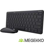Trust Lyra Draadloos Multi-Connect Toetsenbord en Muis AZERTY Zwart