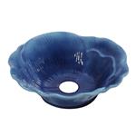 Waskom Best Design Flower 40 cm Keramiek Glanzend Blauw