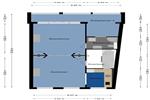 Appartement Nieuwe Binnenweg in Rotterdam
