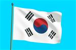 Vlag Zuid-Korea 225x350 cm