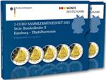 Duitsland 2 Euro 2023 'Hamburg' Proof