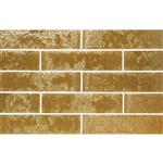 Wandtegel Stardos Pukka 6,4x26 cm Amber (Prijs per M2)