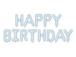 Happy Birthday Letter Ballon Blauw 3,4m