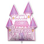 Prinses Helium Ballon Paars Roze Folie Leeg 94cm