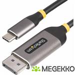 StarTech.com 3m USB-C naar DisplayPort Adapter Kabel, 8K 60Hz, 4K 144Hz, HDR10, USB Type-C naar DP 1