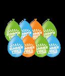 Gekleurde Ballonnen Summer Vibes 30cm 8st