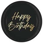 Elegant Happy Birthday Fsc Paper Plates Next Generation Large 23Cm 8St