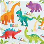 Dino Party Fsc Two Ply Paper Napkins 33X33Cm 20St