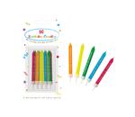 Birthday Candles Printed Birthday Candles With Holders 10 & 10St