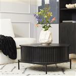 Salontafel Madison Black | 80 cm | Rond