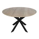 Eiken eettafel Ferris | Rond 130 cm | Naturel