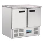 Polar gekoelde werkbank, marmer CL108