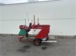 Miedema aardappel selectiewagen met transporttrailer