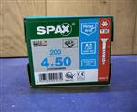 Spax RVS 4x50mm