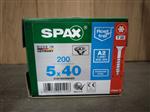 Spax RVS 5x40mm