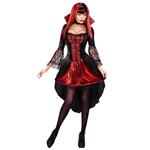 Halloween Jurk Dames Vampier 2 delig