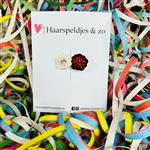 Paillettenbloemen op alligatorclip - Ut Malse Arckeldurp - carnaval
